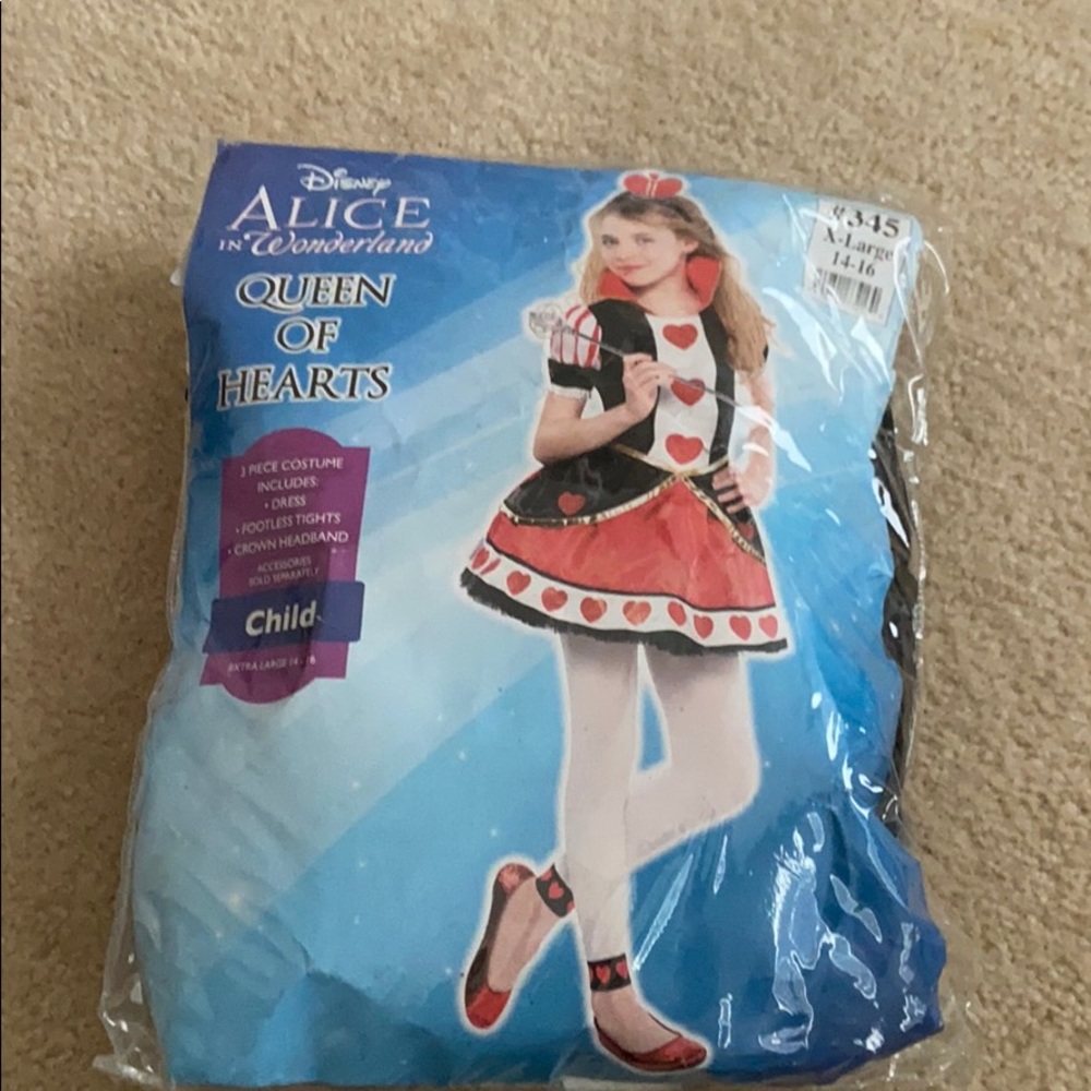 Girls Halloween Costume - Queen of Hearts